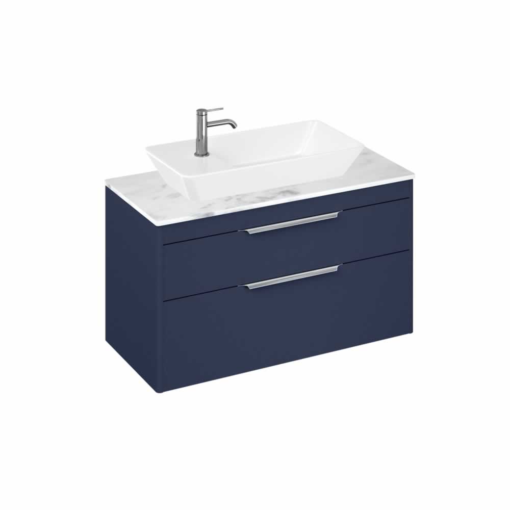 Shoreditch 100cm double drawer With Worktop